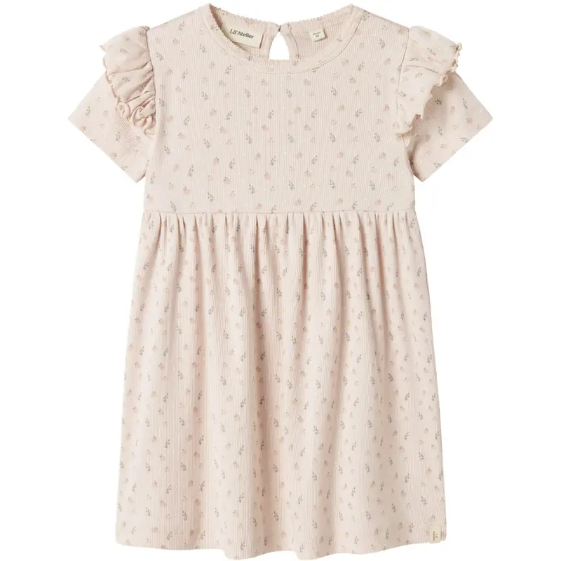 Lil'atelier Peach Blush Nmfgago Kiv Ss Dress Lil 1