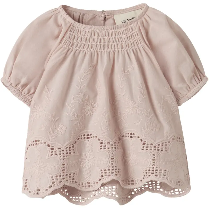 Lil'atelier Peach Whip Nbfdayna Ss Loose Shirt Lil 1