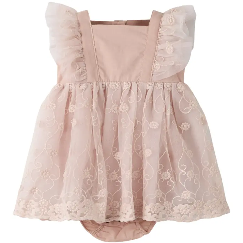Lil'atelier Peach Whip Nbffeya Sl Tulle Body Dress Lil 1
