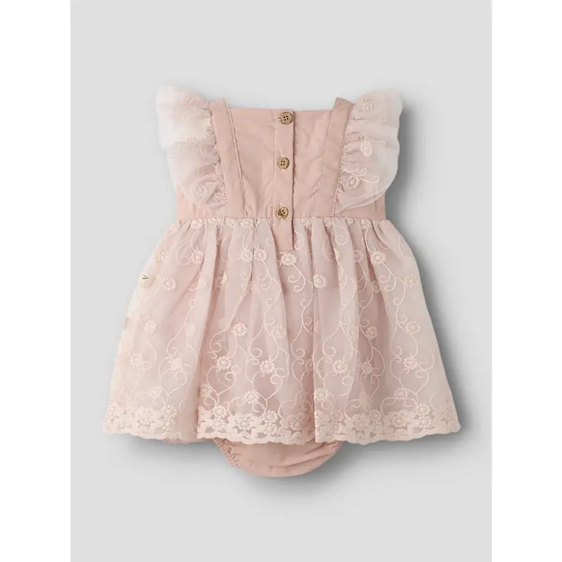 Lil'atelier Peach Whip Nbffeya Sl Tulle Body Dress Lil 4
