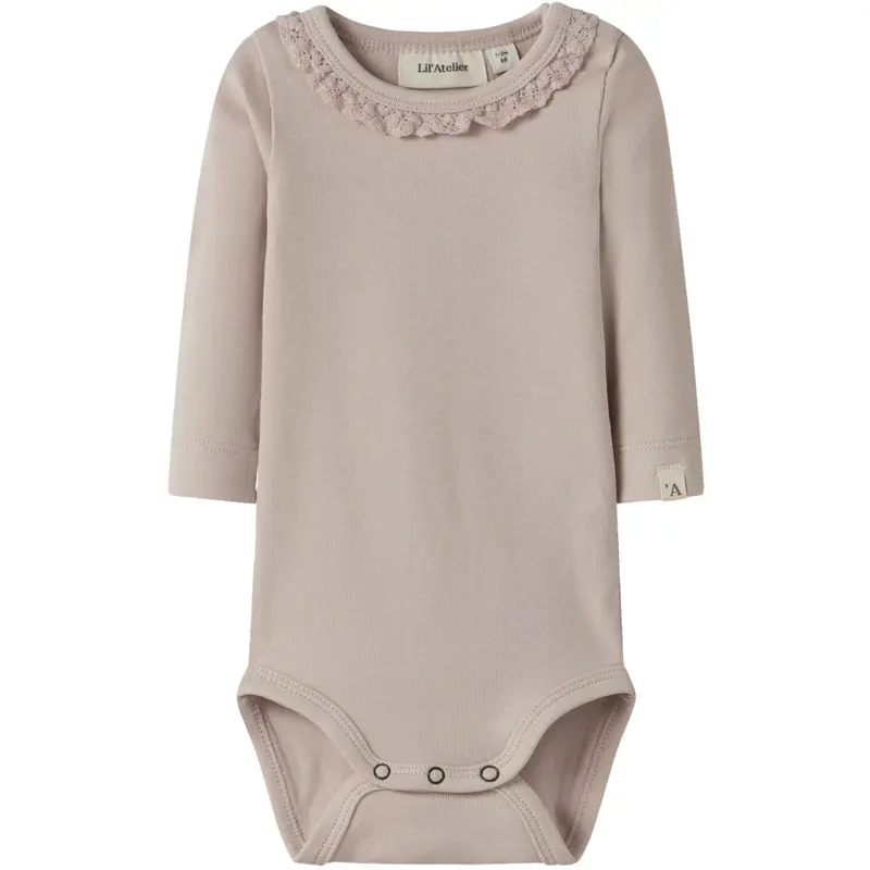 Lil'atelier Peach Whip Nbflayo Sup Ls Slim Body Solid Lil 1