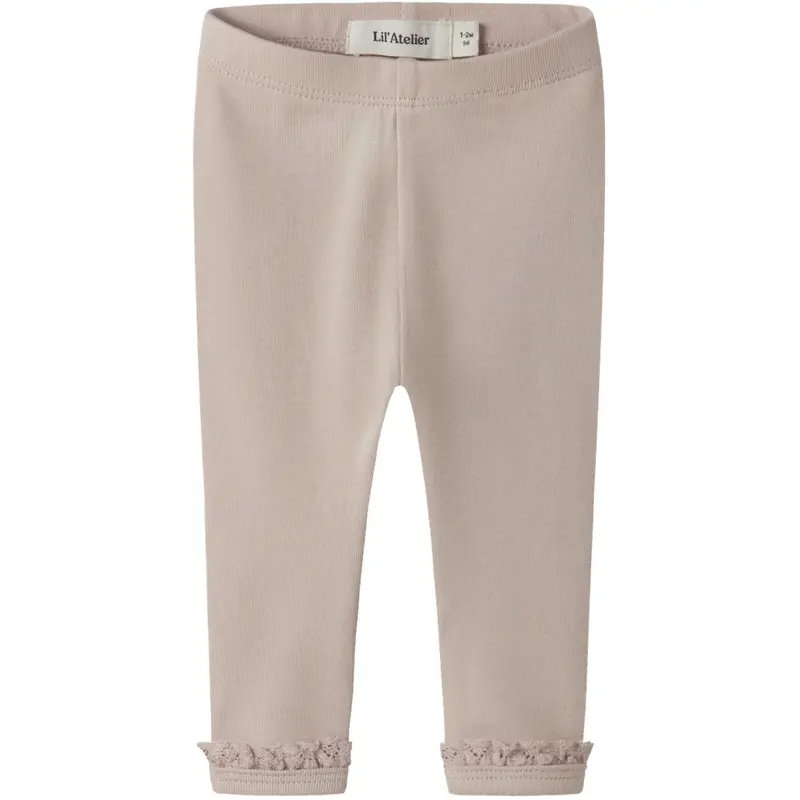 Lil'atelier Peach Whip Nbflayo Sup Slim Leggings Solid Lil 1
