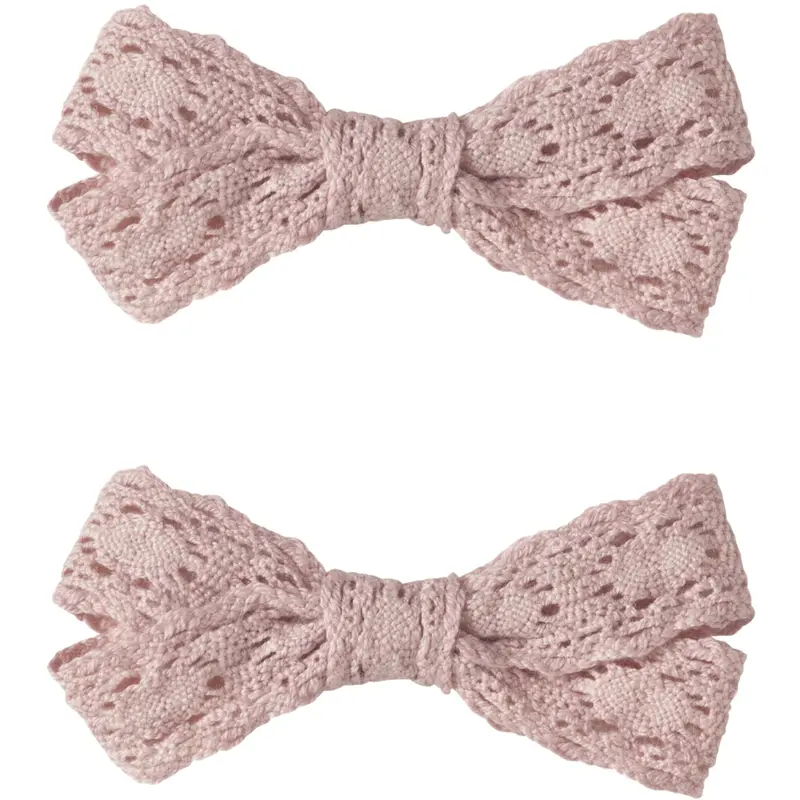 Lil'atelier Peach Whip Nmfacc-Lola 2 Pack Hair Clips Lil 1