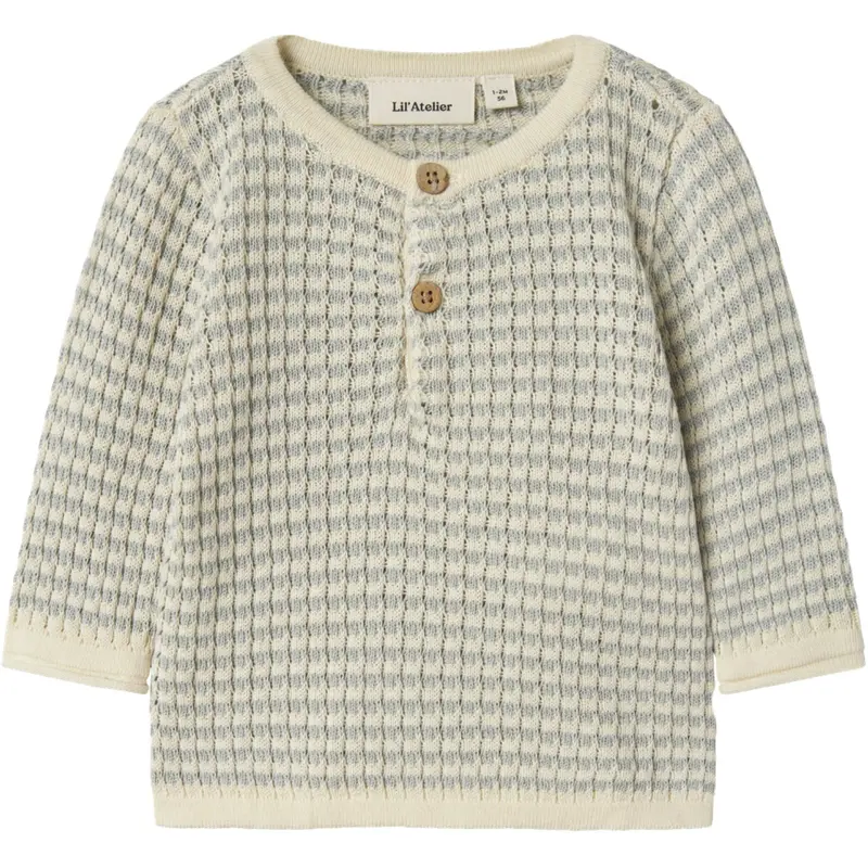 Lil'atelier Pigeon Nbmnelson Ls Knit Lil 1