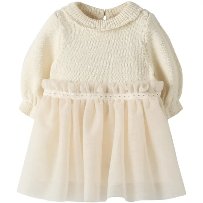 Lil'atelier Pistachio Shell Nbfsarina Ls Knit Body Dress Lil 1