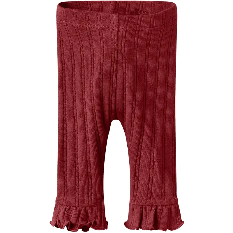 Lil'atelier Red Dahlia Nbfrita Sig Slim Leggings Lil 1