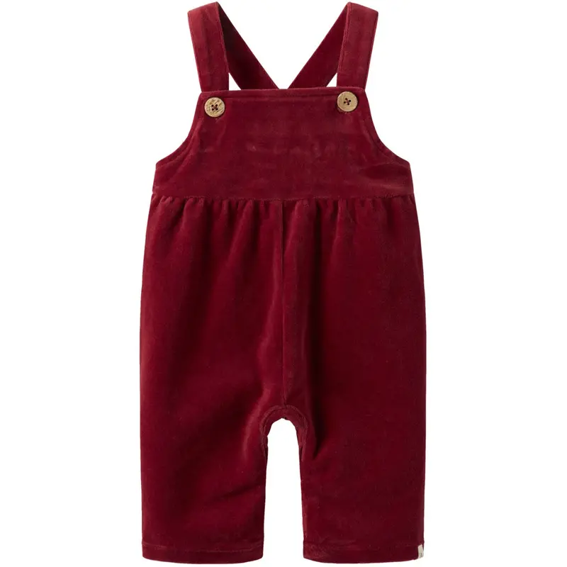 Lil'atelier Red Dahlia Nbfsaga Sag Loose Overall Lil 1