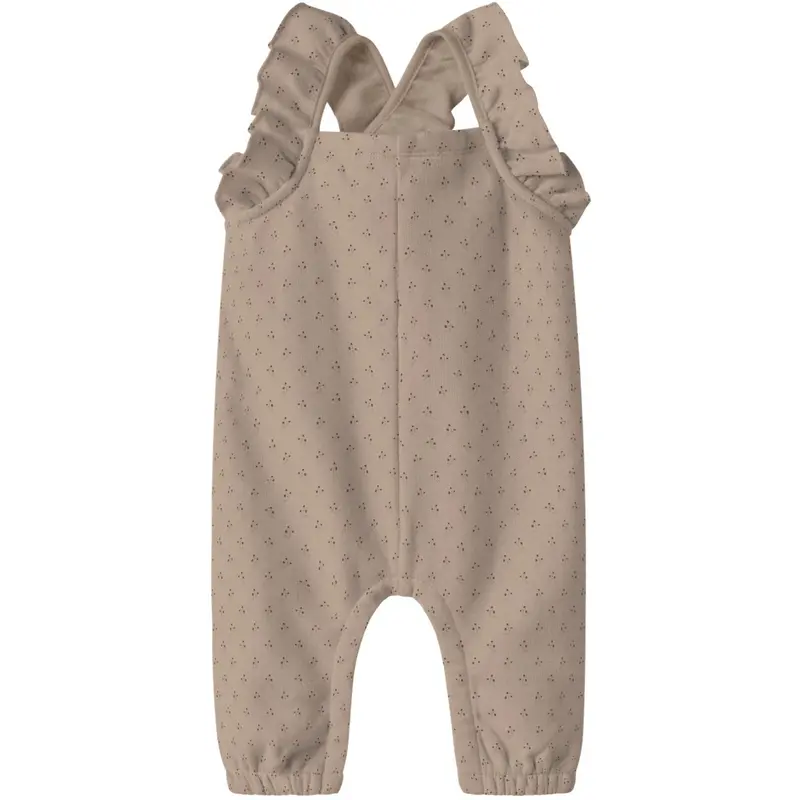 Lil'atelier Roebuck Nbfilondon Loose Sweat Overall Bru Lil 1