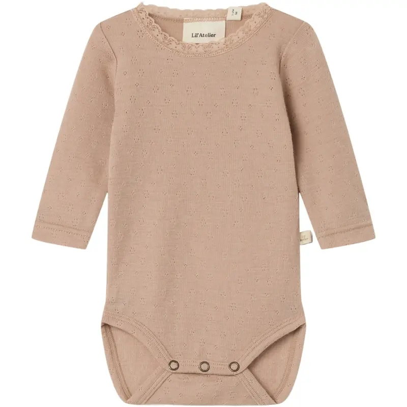 Lil'atelier Roebuck Nbfnoel Nab Ls Slim Wool Body Lil 1