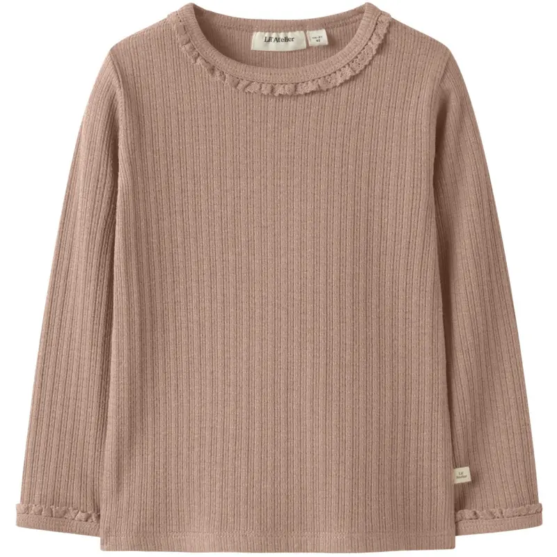 Lil'atelier Roebuck Nmfbabette Ls Slim Top Lil 1