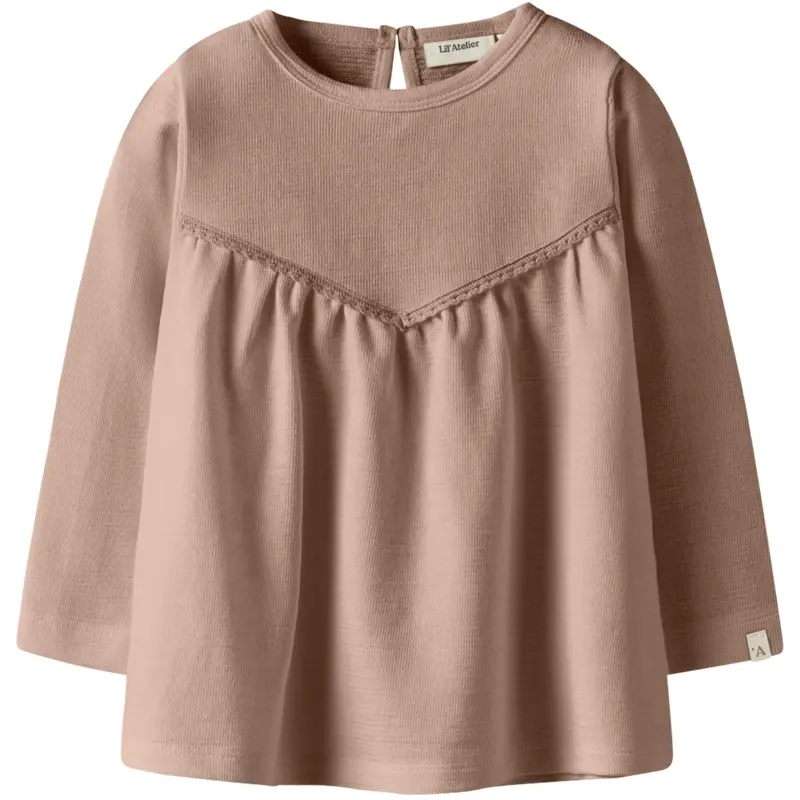 Lil'atelier Roebuck Nmfberry Ls Loose Top Lil 1