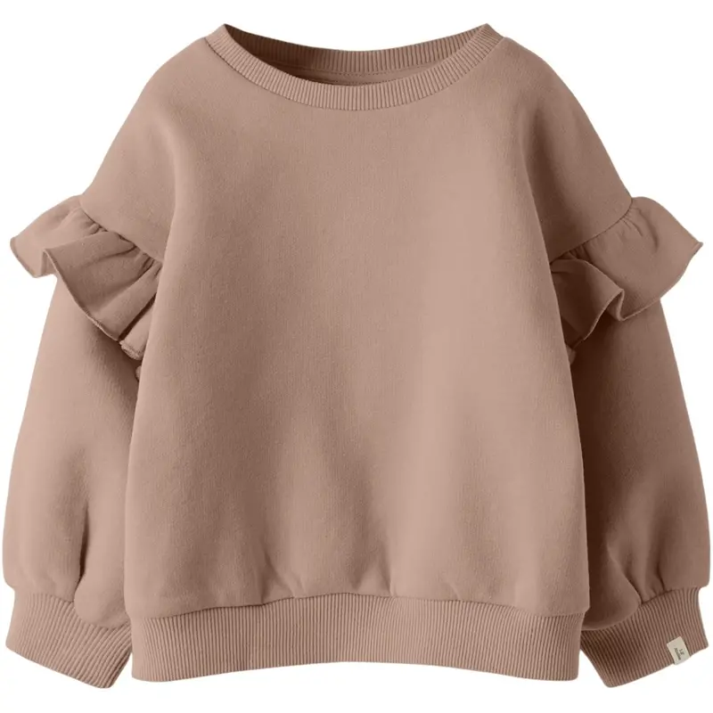 Lil'atelier Roebuck Nmfilondon Res Ls Rlx Sweat Bru Lil 1