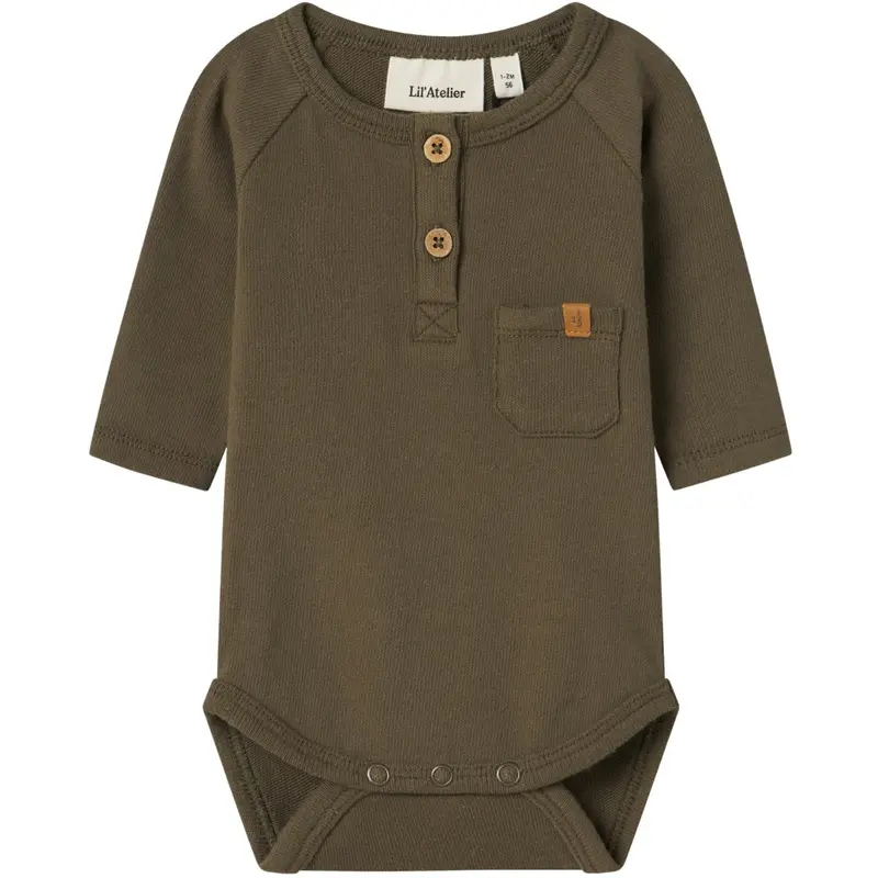 Lil'atelier Sea Turtle Nbmluno Ls Slim Body Lil 1
