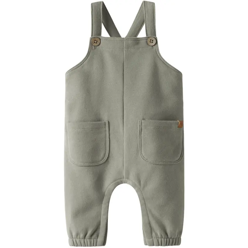 Lil'atelier Seagrass Nbmilondon Loose Sweat Overall Bru Lil 1