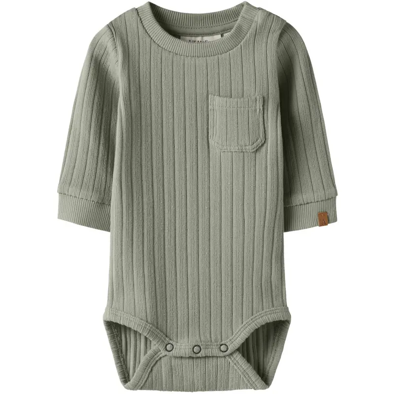 Lil'atelier Seagrass Nbmtao Ls Slim Body Lil 1