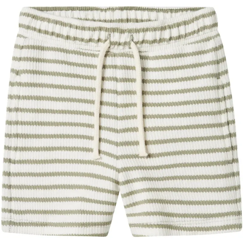 Lil'atelier Seagrass Nmmtadeo Loose Shorts Lil 1