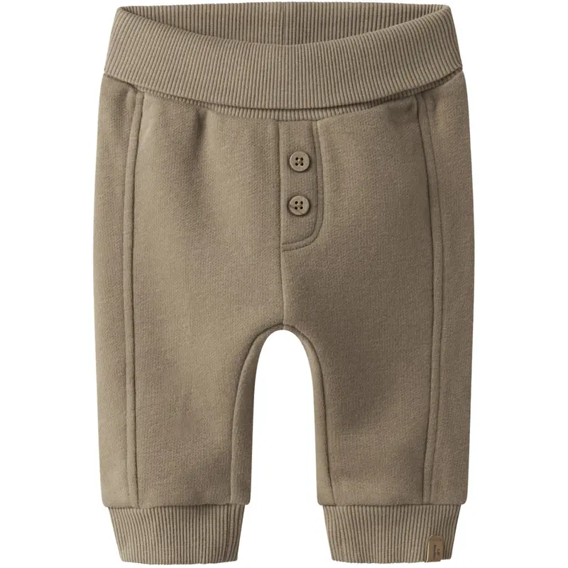 Lil'atelier Sepia Tint Nbmilondon Ras Loose Sweat Pant Lil 1