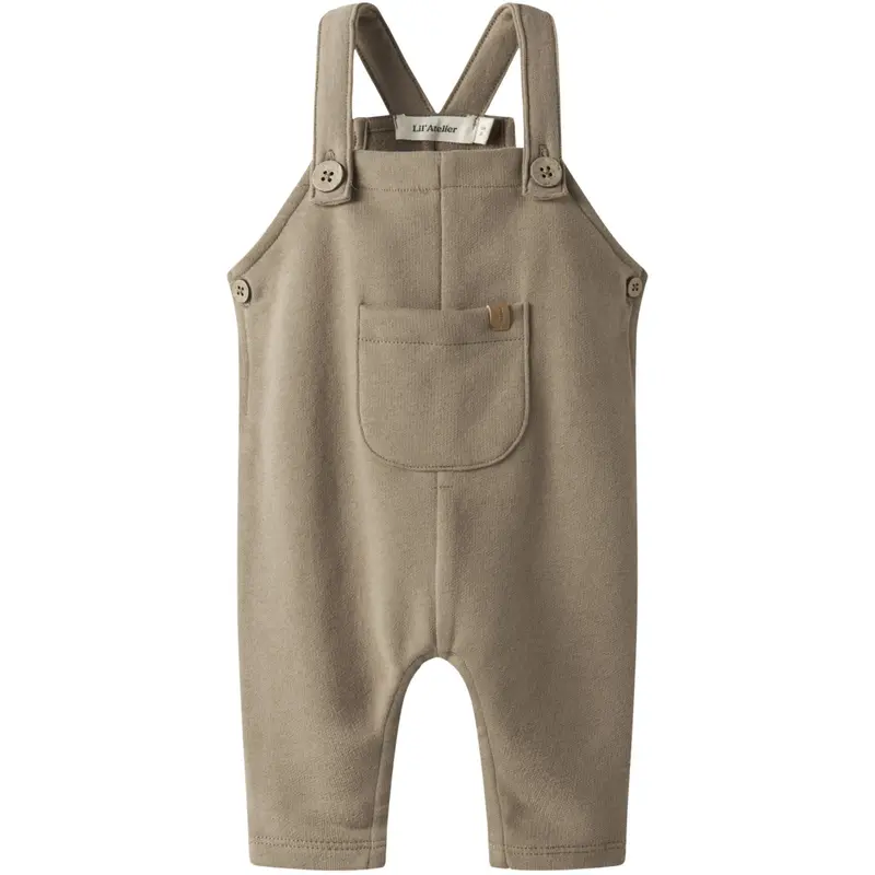 Lil'atelier Sepia Tint Nbmilondon Sweat Overall Lil 1