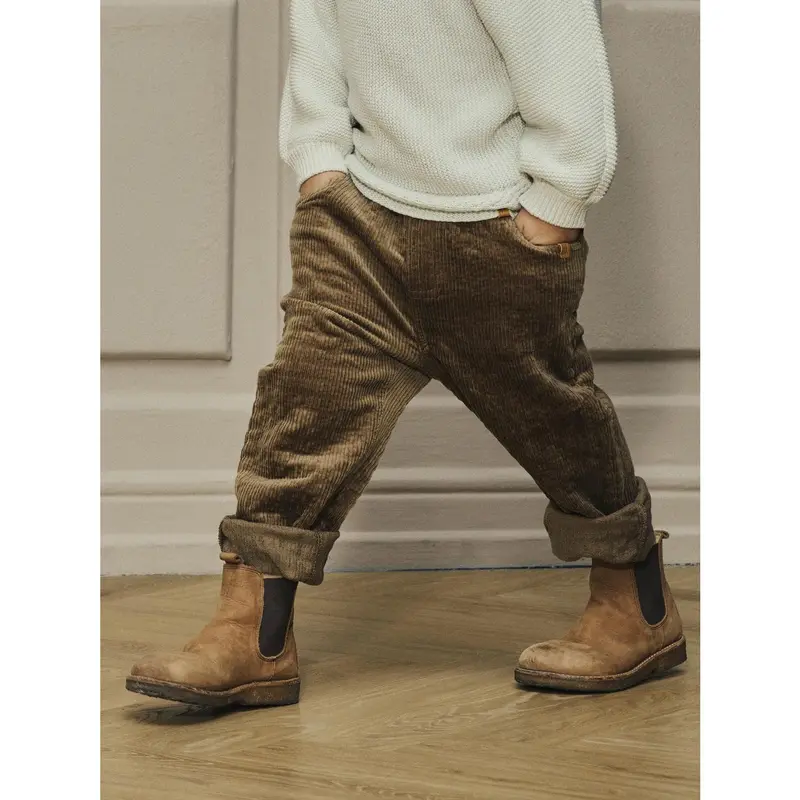 Lil'atelier Sepia Tint Nmmosmund Loose Cord Pant 4241-Sd Lil 3