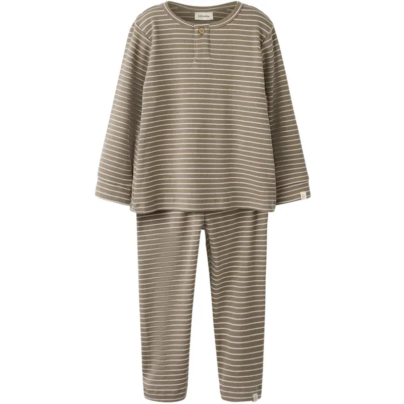 Lil'atelier Sepia Tint Turtledove Nmmgago Ls Night Set Lil 1