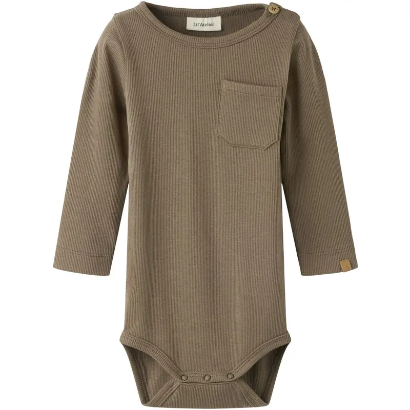 Lil'atelier Shitake Nbmlago Ls Slim Body Lil 1