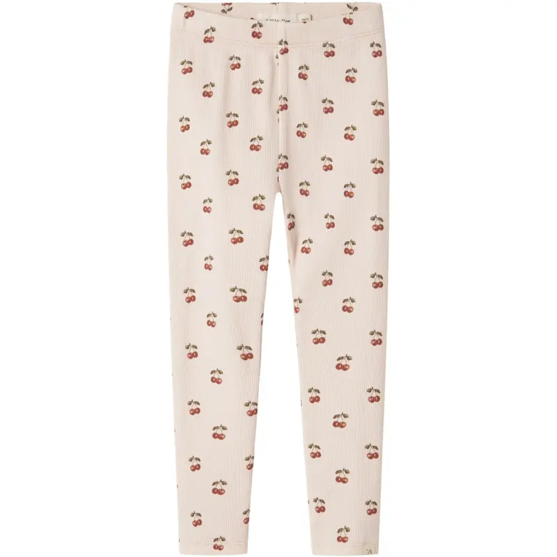 Lil'atelier Silver Peony Cherry Lavo Elf Slim Leggings 1