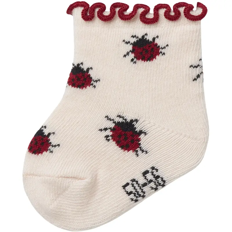Lil'atelier Silver Peony Darlene Socks 1