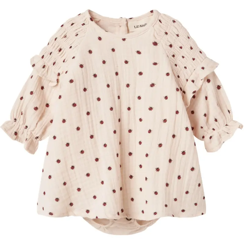 Lil'atelier Silver Peony Nbflilia Ls Loose Shirt Body Lil 1