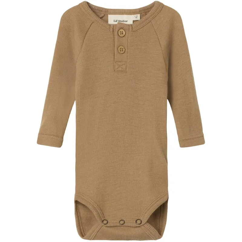 Lil'atelier Tigers Eye Nbnnoel Neb Ls Slim Wool Body Lil 1