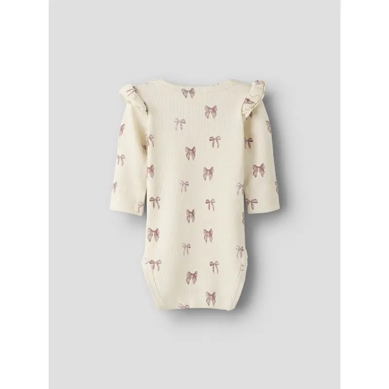 Lil'atelier Turtledove Bow Nbfgavo Eko Ls Slim Body Lil Noos 2