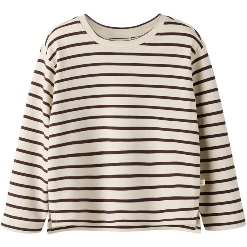 Lil'atelier Turtledove Catawba Grape Nmflimia Ls Loose Top Lil 1