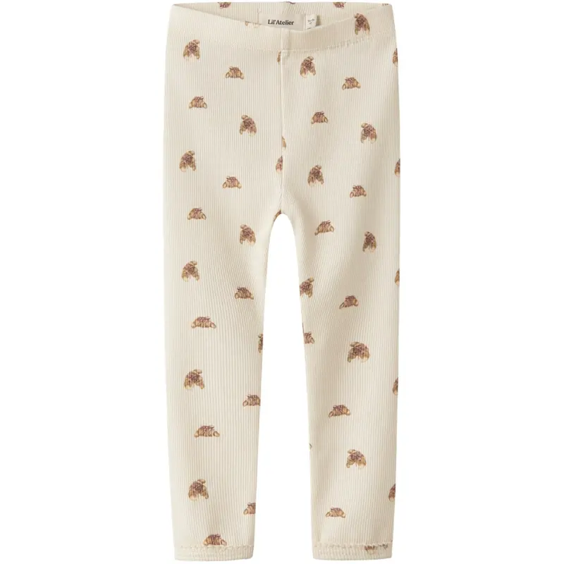 Lil'atelier Turtledove Croissant Nmflavo Eki Slim Leggings Lil 1