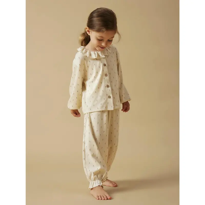 Lil'atelier Turtledove Floral Nmfgago Rua Loose Night Set Lil 2