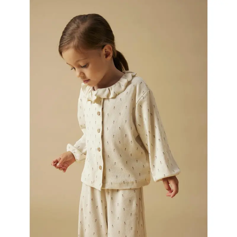 Lil'atelier Turtledove Floral Nmfgago Rua Loose Night Set Lil 3