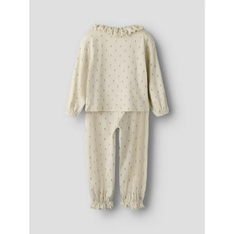 Lil'atelier Turtledove Floral Nmfgago Rua Loose Night Set Lil 5