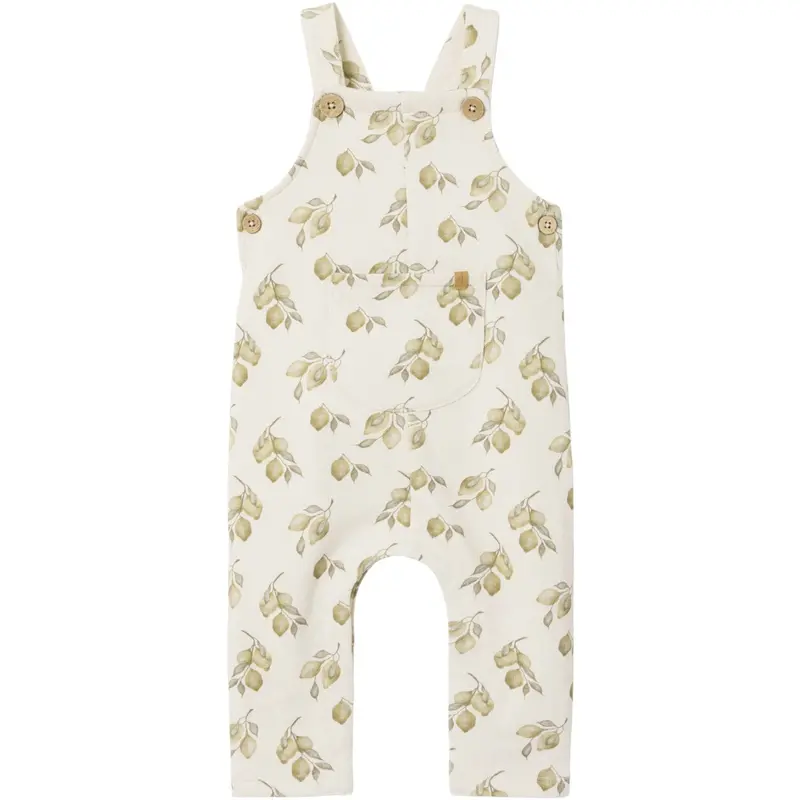 Lil'atelier Turtledove Lemons Nbnjobo Kio Loose Sweat Overall Lil 1