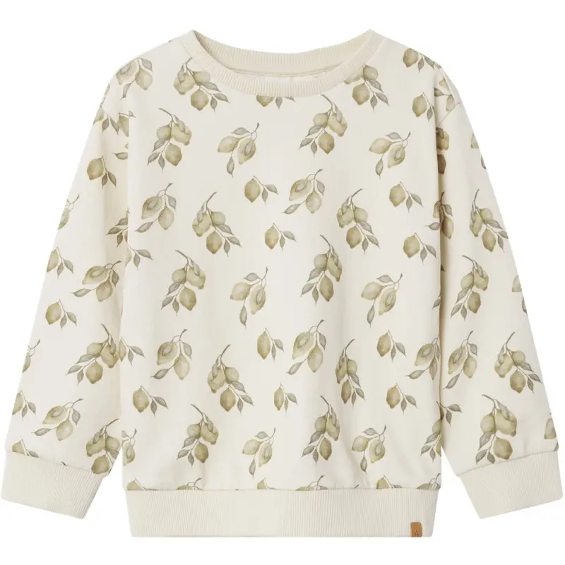 Lil'atelier Turtledove Lemons Nmnjobo Kio Ls Loose Sweat Lil 1