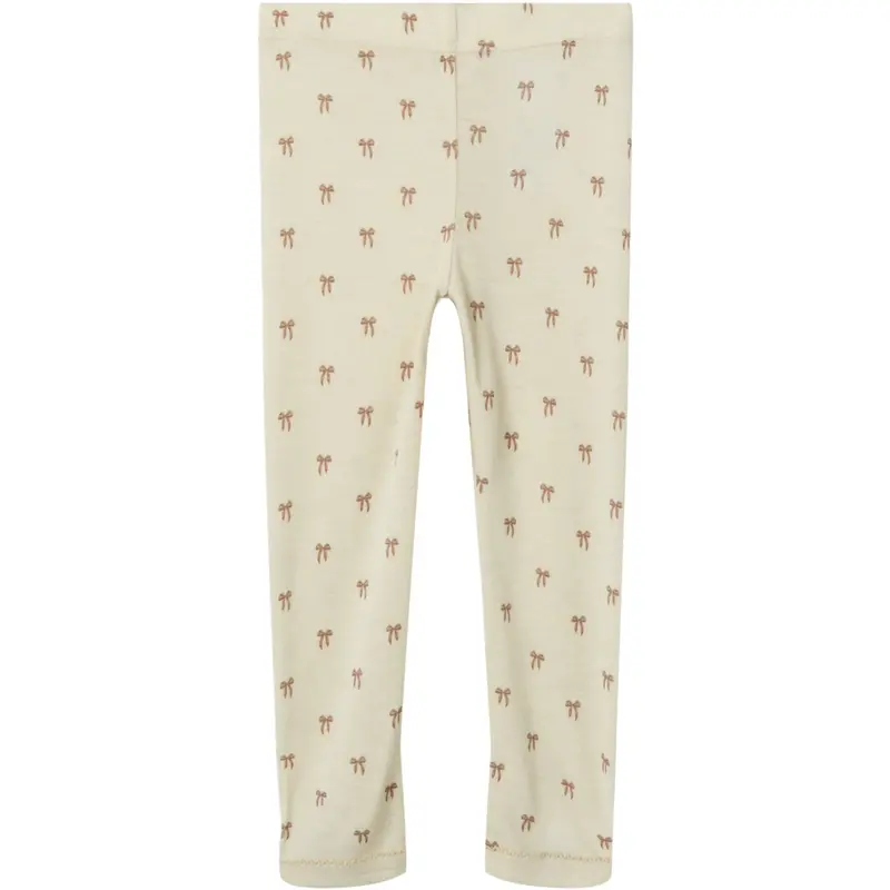 Lil'atelier Turtledove Melange Nmfnalu Wo/Mo Slim Leggings Lil 1