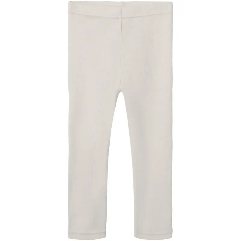 Lil'atelier Turtledove Melange Nmnnalu Rib Wo/Mo Slim Leggings Lil 1