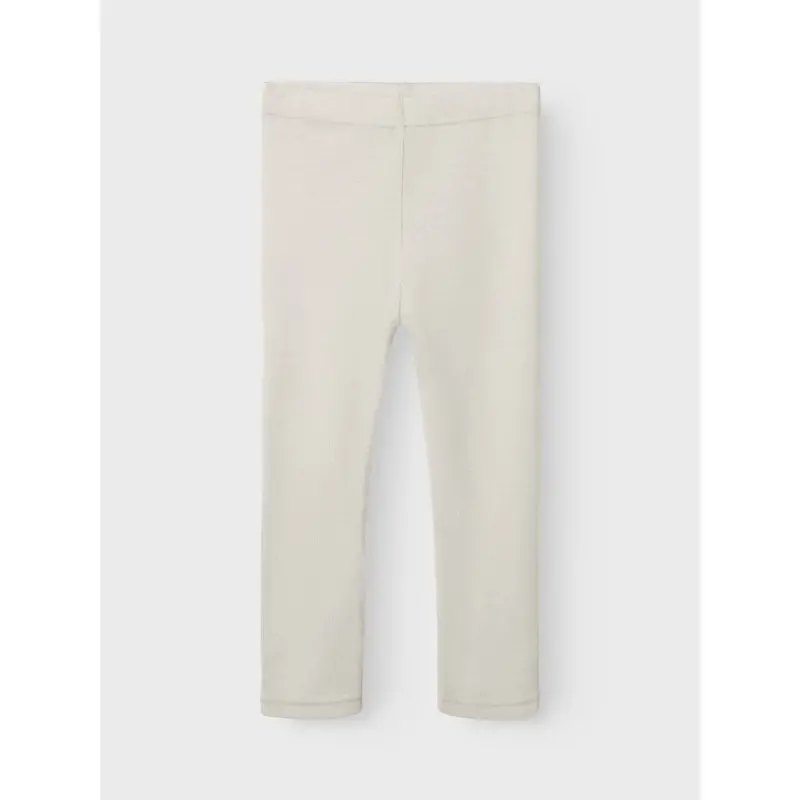 Lil'atelier Turtledove Melange Nmnnalu Rib Wo/Mo Slim Leggings Lil 5