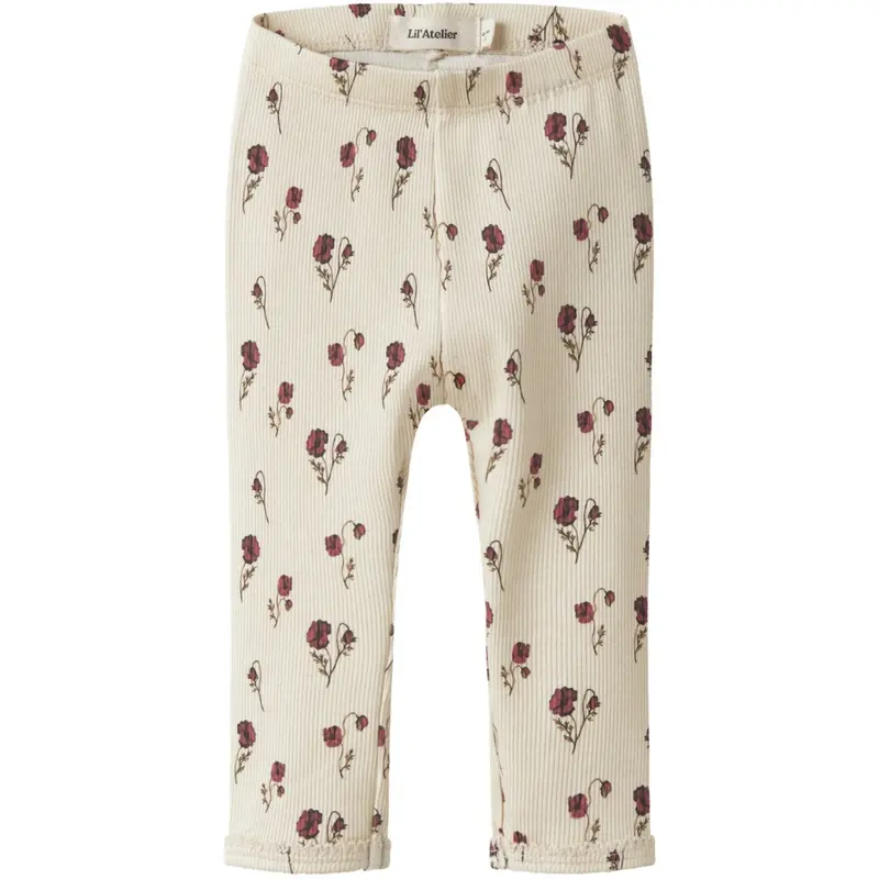 Lil'atelier Turtledove Nbflavo Eki Slim Leggings Lil 1