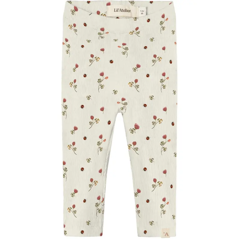 Lil'atelier Turtledove Nbflavo Elf Slim Leggings Lil Noos 1