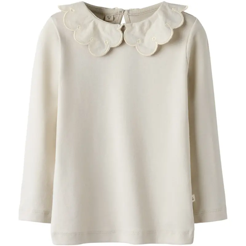 Lil'atelier Turtledove Nmffundo Ls Slim Top Lil 1