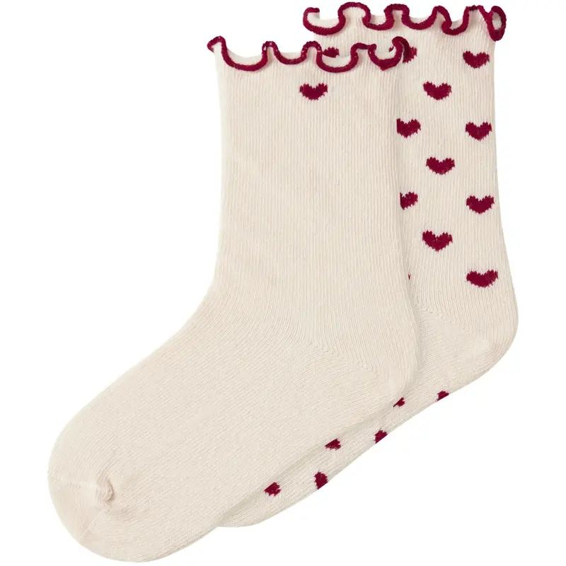 Lil'atelier Turtledove Nmfrosita 2 Pack Socks Lil 1