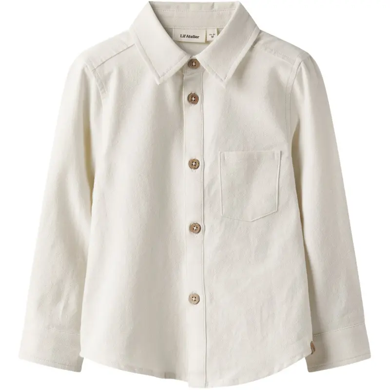Lil'atelier Turtledove Nmmhadam Ls Shirt Lil 1