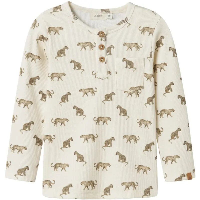 Lil'atelier Turtledove Nmmlavo Eno Slim Ls Top Lil 1