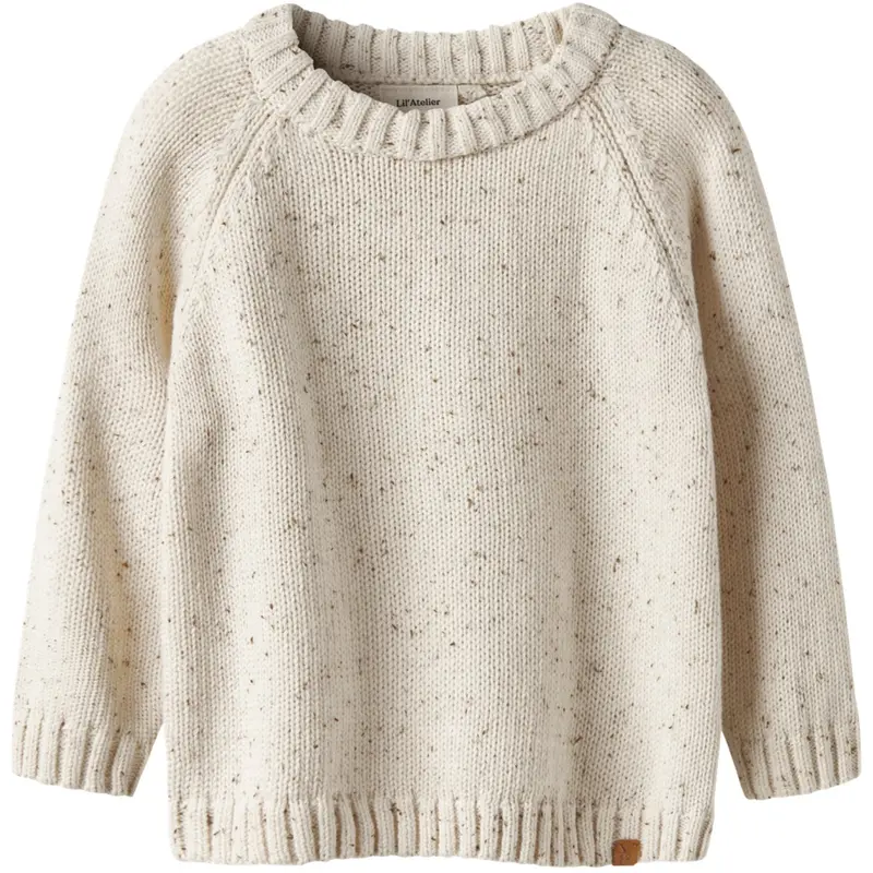 Lil'atelier Turtledove Nmngalto Fak Ls Knit Lil 1