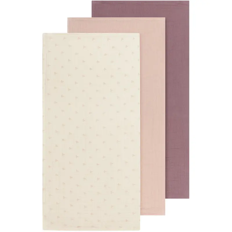 Lil'atelier Turtledove Nostalgia Rose/Cameo Rose Nbnfergie 3-Pack Nappies Lil 1