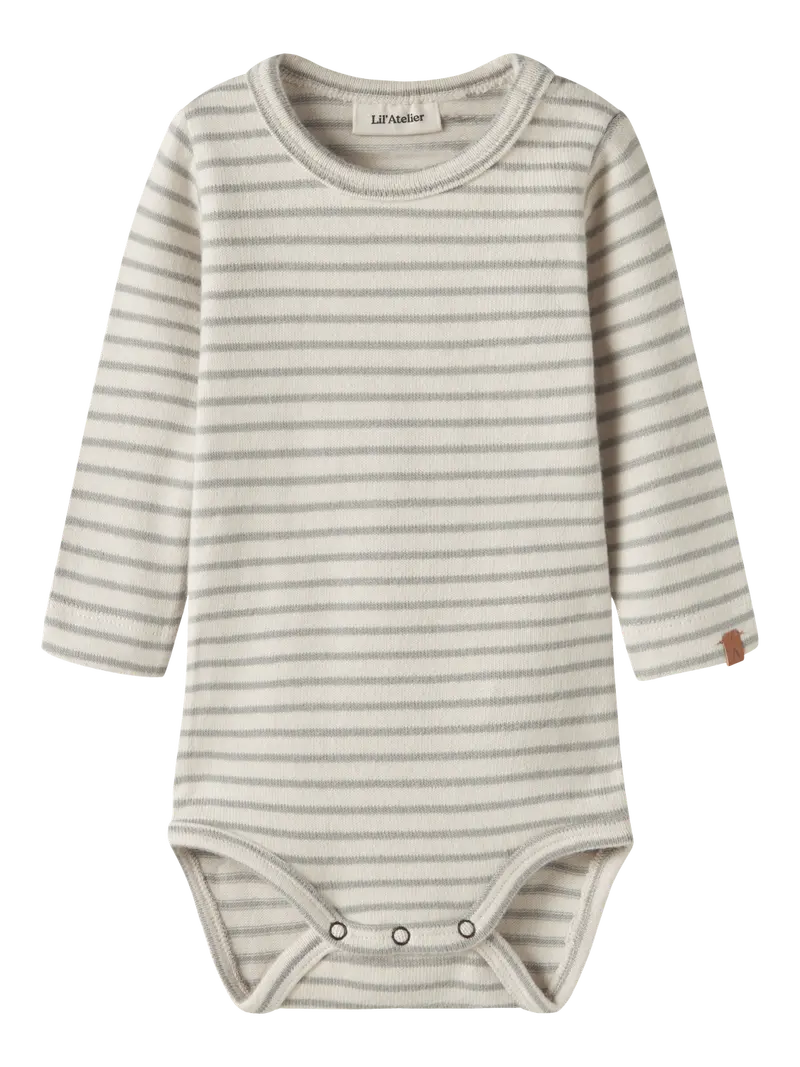Lil'atelier Turtledove Pigeon Nbmthoro Keo Ls Slim Body Lil 1