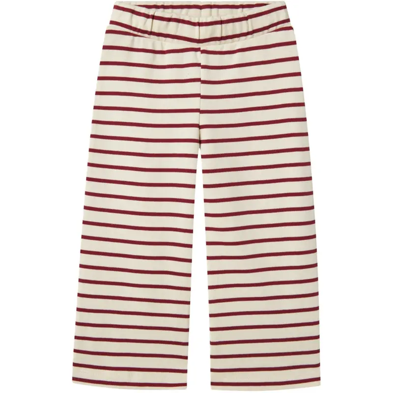 Lil'atelier Turtledove Red Dahlia Nmflimia Wide Pants Lil 1